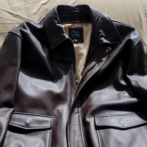 Jo's. A Bank Insulated Bomber Jacket, Brown, XL